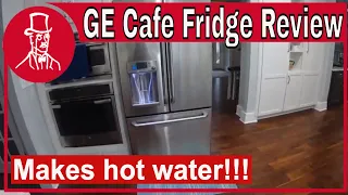 GE Cafe Refrigerator Review - Stainless Steel with French Doors