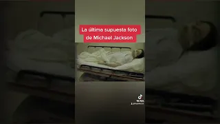 La última supuesta foto de Michael Jackson