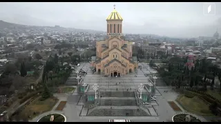 ნათლისღება - პირდაპირი ტრანსლაცია სამების საკათედრო ტაძრიდან  #LIVE