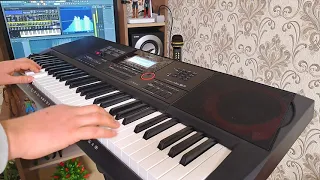 Рамин Гамзабеков. Играю две лезгинские песни на синтезаторе Casio CT-X3000