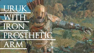 Shadow of War: Middle Earth™ Unique Orc Encounter & Quotes #134 THIS PROSTHETIC IRON-ARM URUK