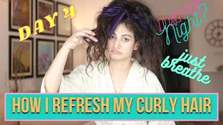 How I Refresh My Curly / Wavy Hair 2020 | 2b Hair India | Beginner & Budget Friendly