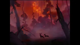 Bambi Escapa Del Incendio  ||  Bambi (1942) de Disney