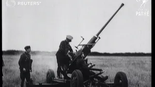 Irish troops prepare to defend Ireland (1940)