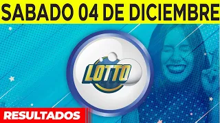 Sorteo Lotto y Lotto Revancha del Sábado 4 de diciembre del 2021