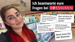 Ich beantworte eure Fragen live bei Rossmann & erzähle von meinen Produkterfahrungen! l Elanhelo