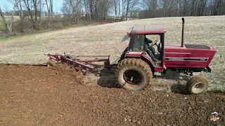 International Harvest 5088 Tractor Plowing | New Garden Ohio