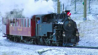 Breathtaking, One-Off DFB Mountain Steam Train Ride | Full Steam at Swiss Oberalp Pass