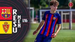 RESUMEN: FC Barcelona vs CF Badalona Cadete A U16 2022