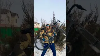 Велик и зимой скучать не даст!) Giant revolt advanced