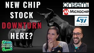 Onsemi, Microchip, STMicro, and the Auto Chip Stock Meltdown