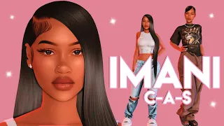 Imani Wright 💗⭐ | Create A Sim (The Sims 4)