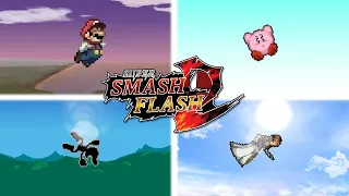 Evolution of Star KO's | Super Smash Flash 2