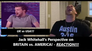 Americans React | JACK WHITEHALL | Perspective Of Britain VS American | REACTION