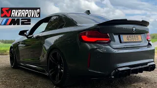 BMW M2 X AKRAPOVIC EXHAUST | 424 HP 634 NM LOUD Revs & Accelerations SOUND by 43records