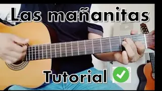 Las mañanitas guitarra fácil tutorial para principiantes