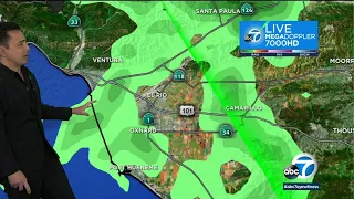 New storm sweeps in from Pacific, dumping heavy rain across SoCal