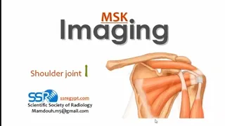 Imaging of Shoulder joint (I) (DRE) Prof. Mamdouh Mahfouz