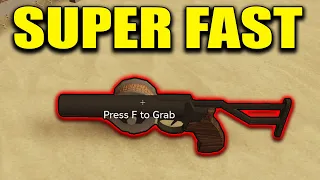 How to get Rope Gun FAST - Easy Method - Dusty Trip