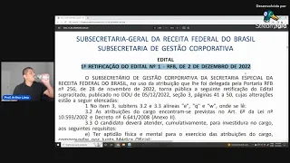 RETIFICAÇÃO RECEITA FEDERAL - MUDOU TUDO! VEJA EM DETALHES