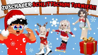 COMMUNITY SCHLITTSCHUHLAUF TURNIER in ADOPT ME! REKORD ZEIT! | Roblox Deutsch