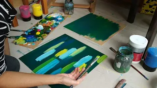 Akryl - základy // Acrylic painting BASICS