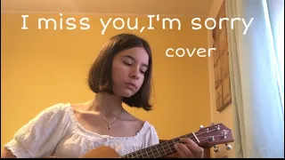 I miss you, I’m sorry - Gracie Abrams ukulele cover with lyrics - By Daria