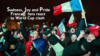 Qatar 2022 | Football Fans React to The France vs. Argentina World Cup Final | French fans reaction.