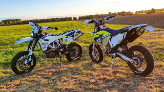 Husqvarna Supermoto Wheelies