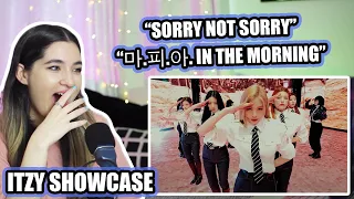 ITZY "Sorry Not Sorry" + "마.피.아. In the morning" SHOWCASE Reaction