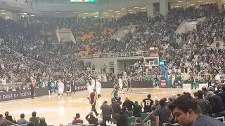 Calathes buzzer beater from inside the court/Pao-Zalgiris 94-93