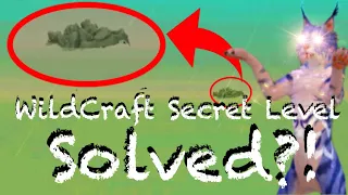 WILDCRAFT SECRET LEVEL SOLVED?! (GLITCH + EXPLANATION)