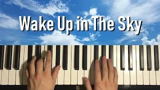 HOW TO PLAY - Gucci Mane, Bruno Mars, Kodak Black - Wake Up in The Sky (Piano Tutorial Lesson)