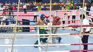 Final Full Contact 63,5 - Sulamericano de Kickboxing Galeno Miguel vs Hiago Pereira.