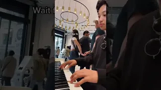 He was playing Chopin, I decided to join..