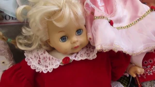 винтажные куклы, кукла подушка/ vintage dolls, doll pillow