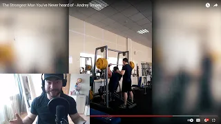 "The Strongest Man You've Never heard of - Andrey Smaev" REACTION