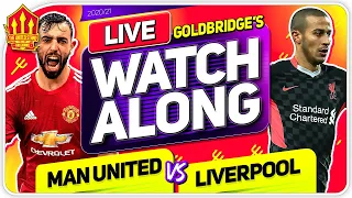 MANCHESTER UNITED vs LIVERPOOL With Mark GOLDBRIDGE LIVE