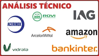 [Análisis Técnico] 22/6 (IAG), ARCELORMITTAL, AMAZON, ACERINOX, BANKINTER, VIDRALA, ROVI