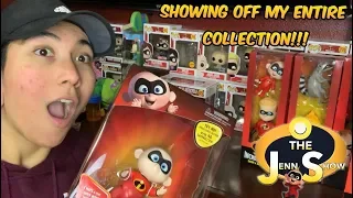 SHOWING OFF MY ENTIRE COLLECTION!!! (THE INCREDIBLES COLLECTOR)