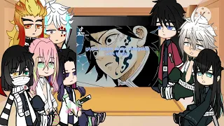 Hashiras react to sanemi( and the giyuu tt I forgot to add) sanegiyuu