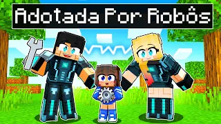 MIIKA foi ADOTADA POR ROBÔS no Minecraft ◂Miika▸