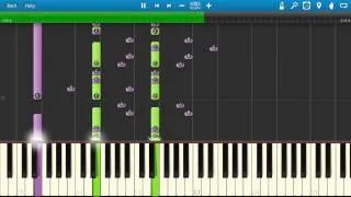 Escape From New York - Theme Tune Synthesia Cover - Piano Tutorial