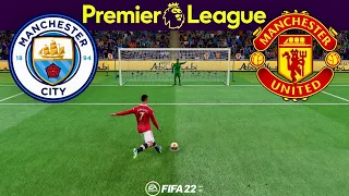 MANCHESTER CITY vs MANCHESTER UNITED [Penalty shootout] FIFA 22