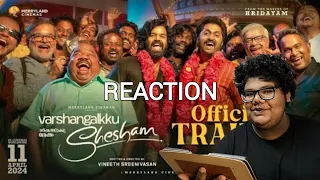 Varshangalkku Shesham official trailer reaction | Vineeth srinivasan | Dyaan | Nivinpauly #trailer