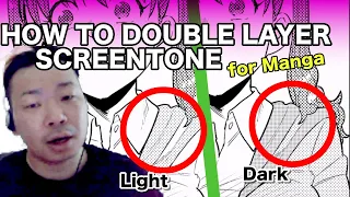 How to do Shadows with Screen Tone｜Pro Mangaka Tips while drawing