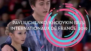 Pavliuchenko/Khodykin (RUS) | Pairs Free Skating | Internationaux de France 2019 | #GPFigure
