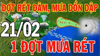 Dự báo thời tiết hôm nay và ngày mai 21/02/2024 | Dự báo thời tiết trong 3 ngày tới