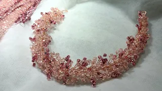 Making a crown with a crystal stone