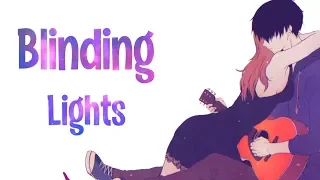 「Nightcore」→ The Weeknd - Blinding Lights (Lyrics)